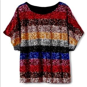 NWOT gap sequined tee